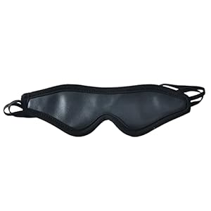 Lingerie masque for satijnen oogmasker zwart geblinddoekt (Color : 10)