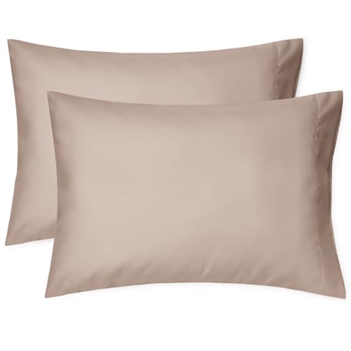 Image of EXQ Home Toddler Pillowcases 13x18 Travel Pillow Case Set of 2, Small Pillow Case Fits Baby Pillow Sized 12x16, 13x18, Kids Pillowcases 2 Pack Machine Washable with Envelope Closure(Burlwood)