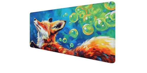 Tapis souris XXL gaming antidérapant résistant à l'eau pour setup informatique PC