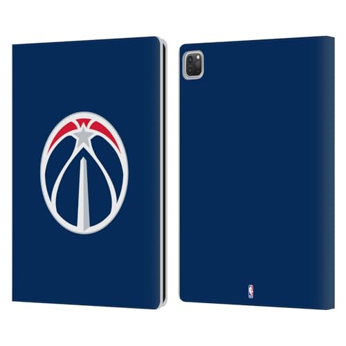 Étui portefeuille iPad Pro 12.9 NBA Washington Wizards en cuir marine