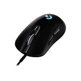 Logitech G403 Hero 25K, ratón para Gaming, Captor Hero 25K, 25,600 dpi, Pesos Ajustables, 6 Botones Programables, Memoría Integrada, Compatible con PC/Mac - Negro