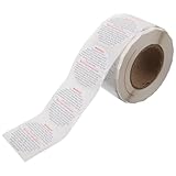 ULTECHNOVO Kerzen Warnhinweise Aufkleber Sicherheitsetiketten Für Kerzenherstellung Warnaufkleber Für Wachsschmelzen Aufkleber Für Gläser Etiketten Für Kerzenproduktion