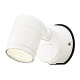 パナソニック(Panasonic) 壁直付型 LED 電球色 エクステリア スポットライト 拡散タイプ LEDフラットランプ交換型・防雨型・FreePa・フラッシュ・ON/OFF型 連続点灯可能 ・明るさセンサ LGWC47023CE1