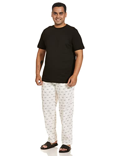Image of Amazon Brand - Symbol Cotton Men Casual Style Pajama Bottom (Pack Of 2)