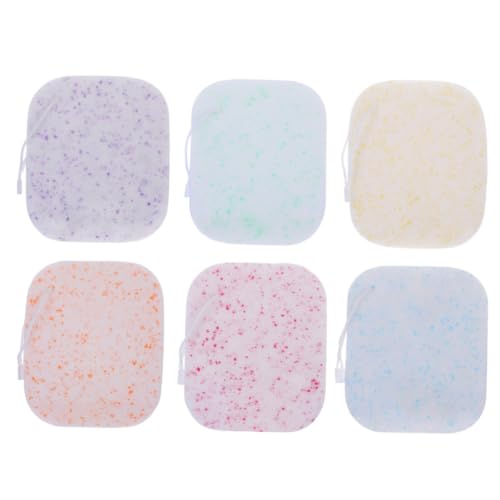 AUTSUPPL 6Pcs Thickened Makeup Removal Puff Soft Facial Cleaning Pads for and Makeup Removal for Daily Use and Travel present for Women and Men