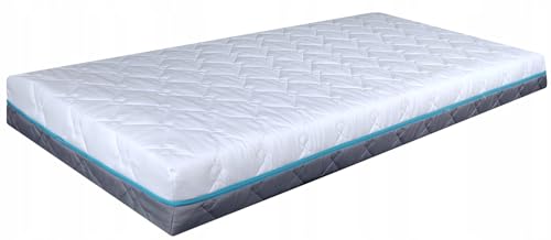 BDW Babymatratze, Kinderbettmatratze, 120x60x8 cm, Babybetten, Polyurethanschaum, Dreischichtiger Steppbezug,