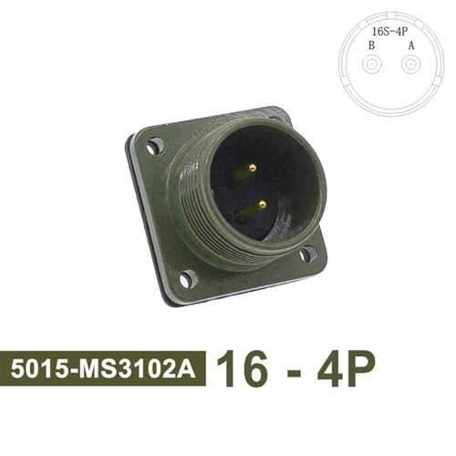 MS3106 connecteur de spécification militaire 5015 fiche droite - 2