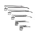 Warp United Veterinary SMT-II Laryngoscope Set with 5 Blades 75-210 mm for Animals