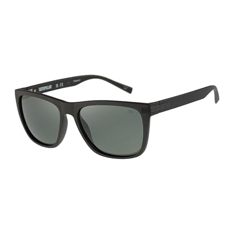 CAT Precision Men's Polarized Square Sunglasses Cover