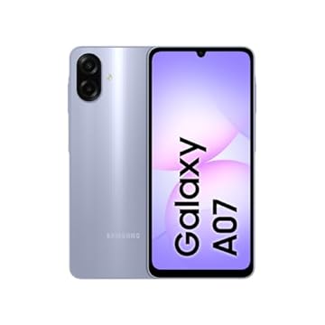 Celular Samsung Galaxy A07 256GB, 8GB, Câm. 50MP, Tela 6.7" - Violeta