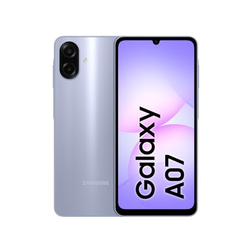 Celular Samsung Galaxy A07 128GB, 4GB, Câm. 50MP, Tela 6.7'- Violeta