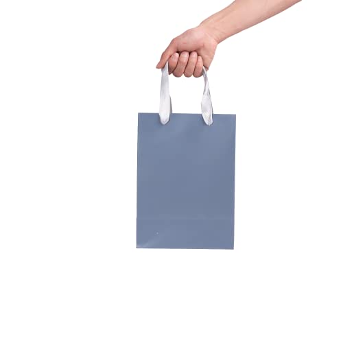 Ysmile Premium Gift Bag With Tissue Boutique Paper Bag With Handle Medium 9.8 Inch - Blue #TOP3