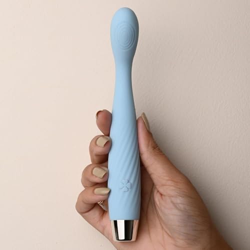 Image of Elosnoc Waterproof Massager Flexible Full Body Electric 10 Speeds Waterproof Massager with Flexible Neck | Customized Relaxation - Ergonomic Design for Comfortable Handling-SKY BLUE