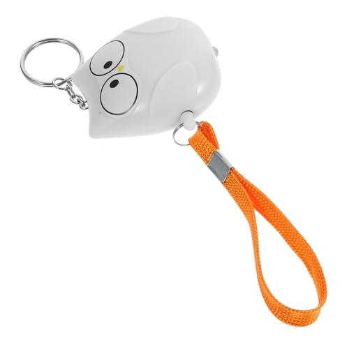HOMSFOU Alarma Personal luz estroboscópica LED Women Llamar Alarma de Humo Gente WiFi Relojes de Alarma alarmas personales para Mujeres pequeño Llavero de Alarma Llavero Alarma Abdominales