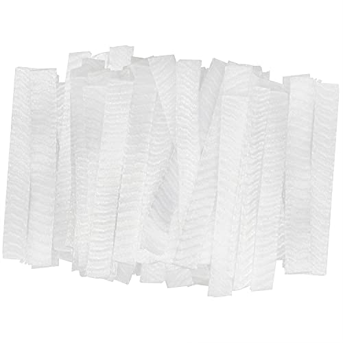 Mutai Sewing Thread Net 100Pcs 1X7.5Cm Embroidery Machine Thread Spool Sleeve Threads Cone Nets #TOP26