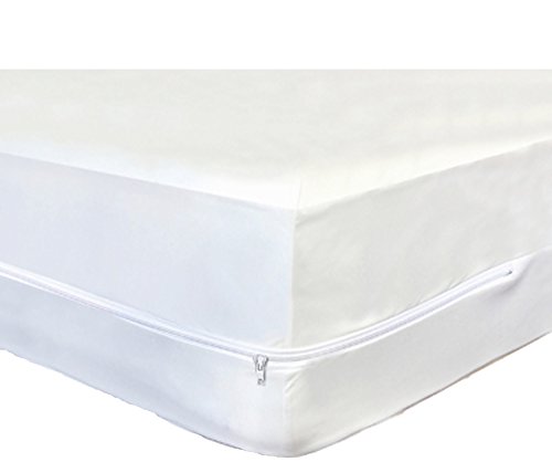 Soft Micro Polyester Cot Size Breathable Comfort Mattress Bed Bug Protector Fits Camp Size Matteress 31