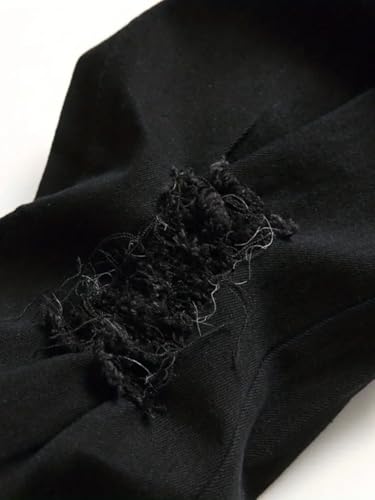 Mens Jeans Slim Fit Straight Leg Stretchy Streetwear Trendy Distressed Skinny Ripped Jeans3