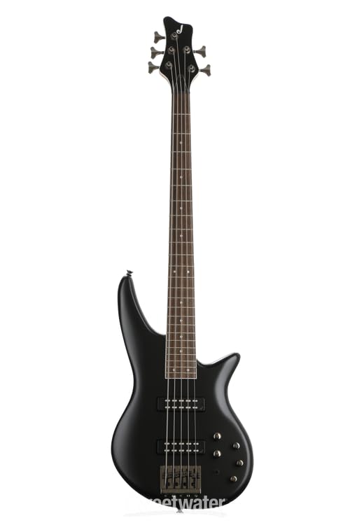 Jackson JS Spectra Bass JS3V Laurel Klavye Satin Black Bas Gitar