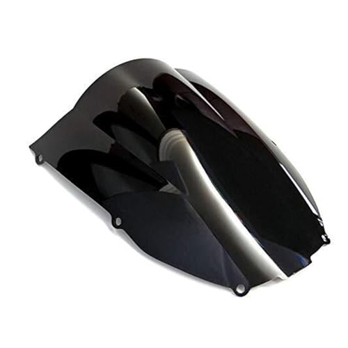 Pare-brise moto double bulle ZX6R contre la fatigue du vent sur route 2000-2002