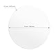 SEUICYNE 22 Stück 15cm Acrylplatte Transparent, 2mm Acrylscheibe Rund, Klare Acrylplatten für DIY Ausstellungsständer Malerei Bilderrahmen