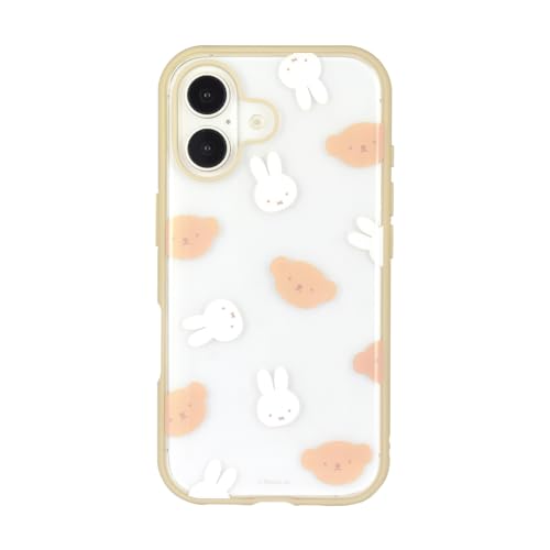 グルマンディーズ ミッフィー IIIIfit Clear iPhone16 対応 ケース ミッフィー＆ボリス MF-537Bのサムネイル