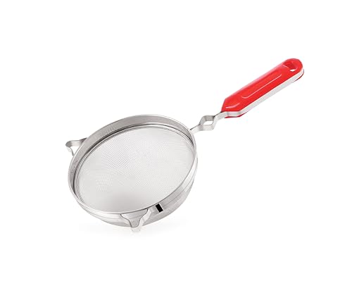 Image of Tosaa Stainless Steel Juice Strainer Stainless Steel Soup & Juice Strainer- Big Tea STRAINERS(6) 33L x 15W x 6H Cm