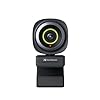 NearStream Webcam PC con Microfono, Webcam 1080p 60fps, Web Cam Streaming Autofocus Portatile con FOV Regolabile, Microfono Riduzione del Rumore, Telecamera PC Ultra Compatta USB Plug e Play(AW-V02)