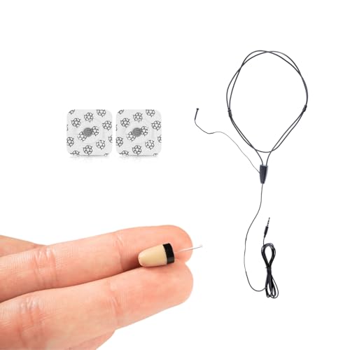 CooMax Oreillette Espion Invisible Casque sans Fil VIP Pro Microphone Examen - Micro Écouteur Espion Caché Appels Mobiles dans l'oreille Tricher (Oreillette...