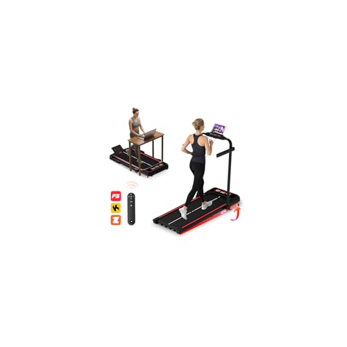 TODO Loopband Inklapbaar met manuele Helling 10%, 1-12km/h Loopband voor Thuis en op Kantoor met Bluetooth-luidspreker, 12 Programma's, APP&LED-Display, 3.5HP Treadmill Capaciteit 150kg