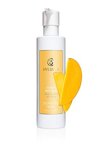 Hylunia Hydrate Body Wash - Energizing Blend With Mango 8.5 oz