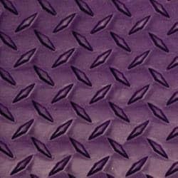 Folha de tapete de tração EVA autoadesivo BlackTip Jetsports roxo com padrão diamond plate 99,1 x 198,1 cm
