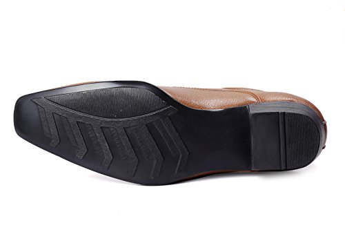 Image of BXXY Men's Height Increasing Corporate Casual Slip-On Shoes
