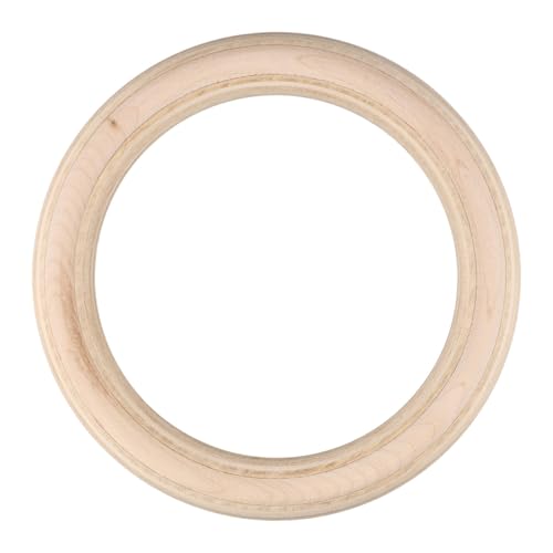 Anillas de gimnasia de madera para fitness en casa 2 unidades miniatura 3