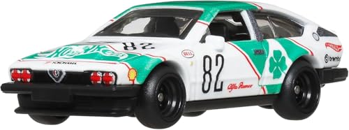Image of Premium Silver Series Rally Racers Die-Cast Cars | 1:64 Scale Collectible Vehicles (Boulevard Alfa Romeo GTV6)