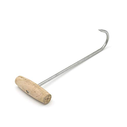 Buy Generic Stainless Steel and Wood Handle THooks for BBQ Barbecue