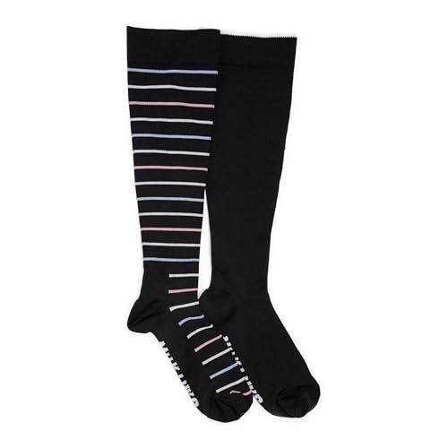Image of MUK LUKS Women's 2 Pair Pack Nylon Compression Knee High Socks