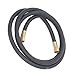 Gas Welding Hose with G1/4 Fitting, TIG Welding Hose for Argon Arc Welding, 2m Length Rubber Hose for TIG MIG Welders, High Pressure Torch Hose with Copper Connectors