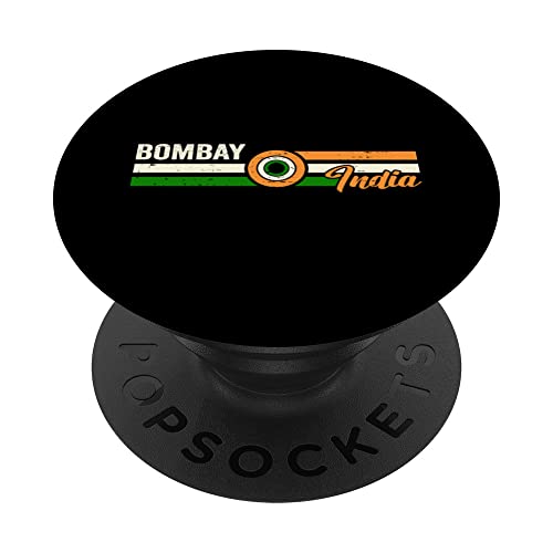Bombay India Original PopSockets Swappable PopGrip, Black