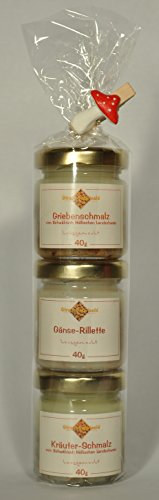 Streuobstwiesle Gourmet Geschenk Set 3er Minis Schmalze & Rillette Cover