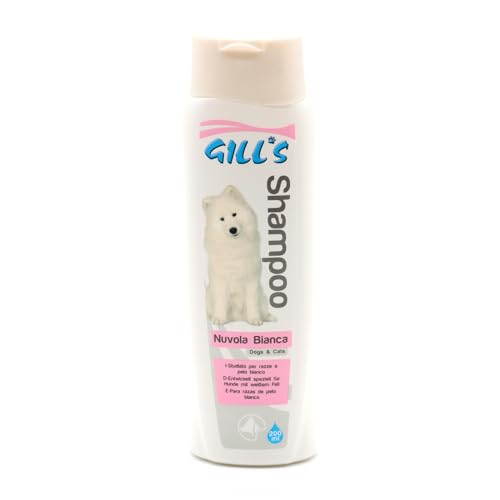 Croci Gill'S - White Cloud Shampoo, Champú Para Perros De Pelo Claro Y Largo, Deja El Pelo Suave Y Esponjoso, 200Ml