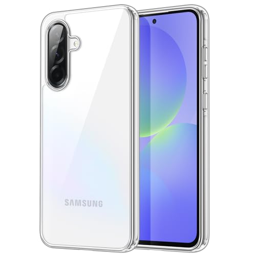 JETech Case for Samsung Galaxy A36 5G Non-Yellowing Shockproof Bumper Protective Phone Cover Anti-Scratch Hard PC Back (Clear)