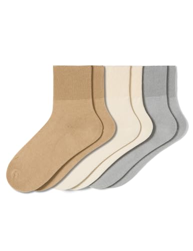 Image of HUE Women's Bobby Sock Causal Crew 3 Pair Pack