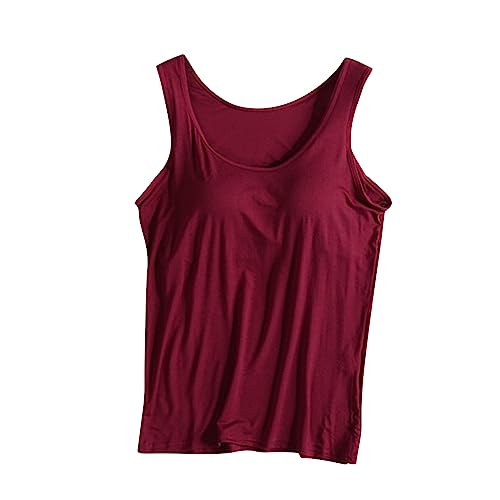 Sujetador Deportivo De Soporte Sin Costuras For Entrenamientos De Alto Impacto. Top De Compresión Transpirable con Paneles Que Absorben El Sudor.(Red,S)