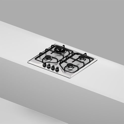 Electrolux Cooktop 4 Bocas a Gás Electrolux Inox Experience Multi Chama e Grade Ferro Fundido (KE4XC) Bivolt