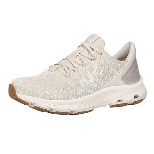 Ryka Women's Devotion X Walking Shoe Sneaker, French Beige, 7.5