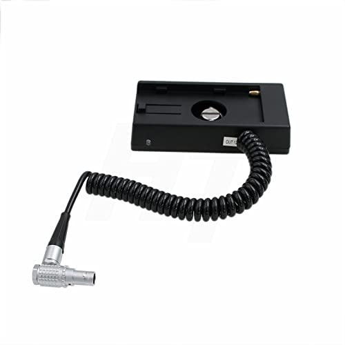 Placa NP-F970 a 0B 2 pines HangTon de 12V para Teradek Bolt