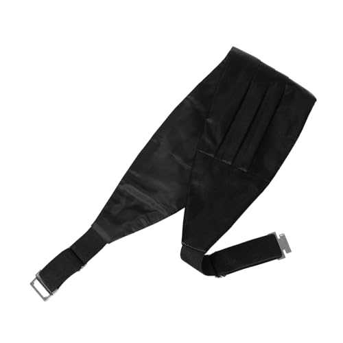 Glossy Belt for Men Men's Dress Belt Tuxedo Waist Band Bow Tie Set Formal Tuxedo Accessories