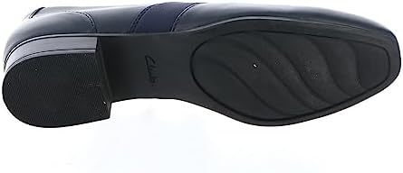 Clarks Women's Juliet Gem Loafer, Navy Leather, 8.5 | Image 2