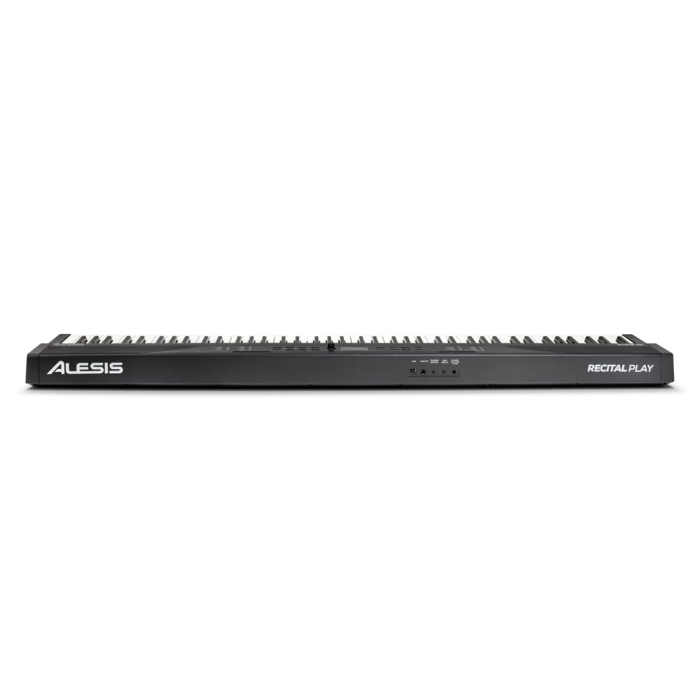 Alesis Keyboard E-Piano mit 88 Tasten, 480 Sounds, Lautsprechern, USB-MIDI, Tragetasche, Ständer, Kopfhörer, Pedal und Klavierlektionen für Anfänger