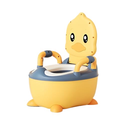 Potty Trainer – Toddler Duck Toilet, Baby Training Chair, Portable Toilet Camping |Travel Potty Seat, Foldable Kids Potty Tool, Mini Toilet Bowl, Child Lavatory Seat, Bathroom Trainer Seat
